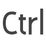 Ctrl A SVG Icon